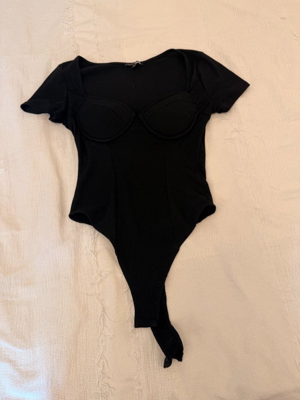 Fashion nova Bodysuit Women Size S Black